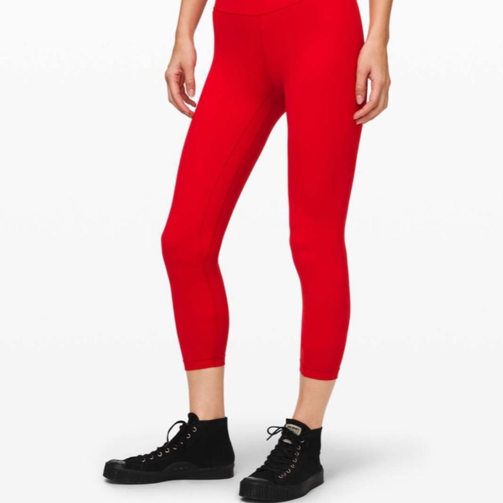 Lululemon Align 25” Dark Red Size 12